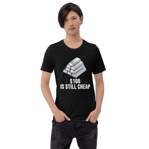 "$100 Is Still Cheap" - Premium T-Shirt - Image 11