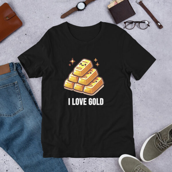 "I Love Gold" Premium T-Shirt