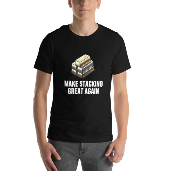 "Make Stacking Great Again" Premium T-Shirt - Image 2