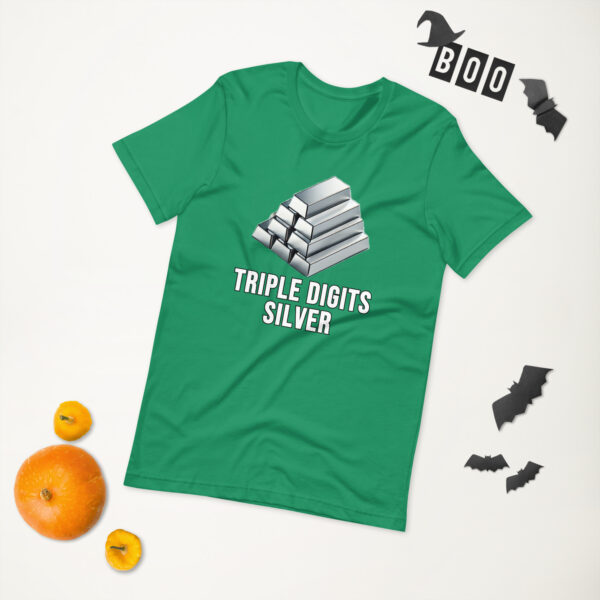 "Triple Digits Silver" Premium T-Shirt - Image 245