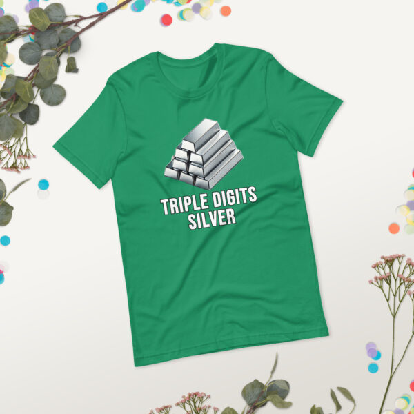 "Triple Digits Silver" Premium T-Shirt - Image 251