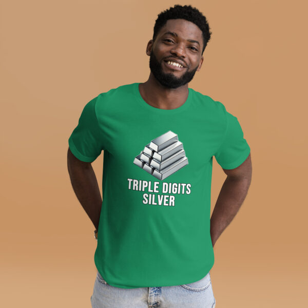 "Triple Digits Silver" Premium T-Shirt - Image 265