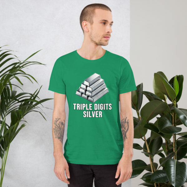 "Triple Digits Silver" Premium T-Shirt - Image 228