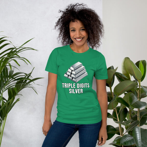 "Triple Digits Silver" Premium T-Shirt - Image 231