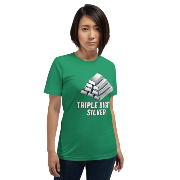 "Triple Digits Silver" Premium T-Shirt - Image 232