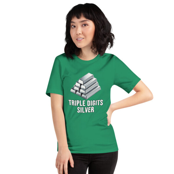 "Triple Digits Silver" Premium T-Shirt - Image 234