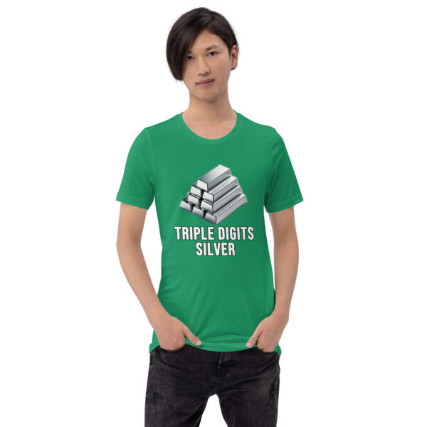 "Triple Digits Silver" Premium T-Shirt - Image 241