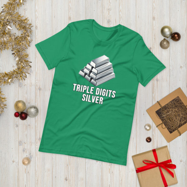 "Triple Digits Silver" Premium T-Shirt - Image 246