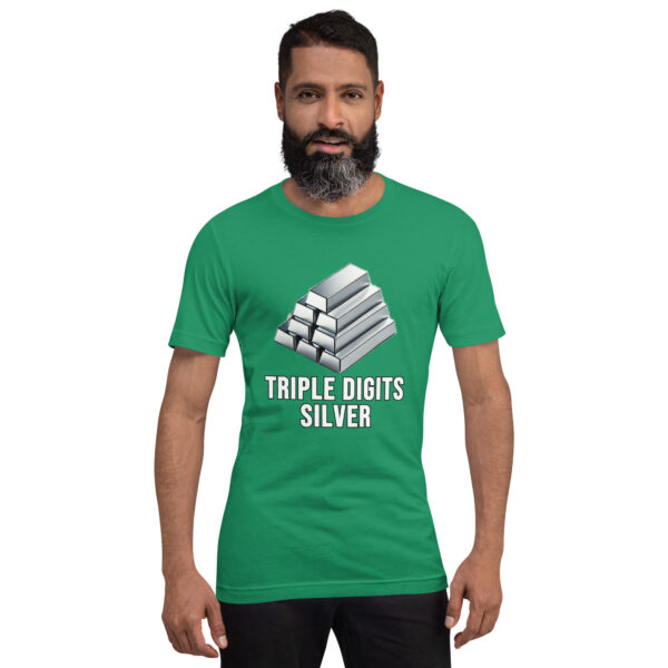 "Triple Digits Silver" Premium T-Shirt - Image 252