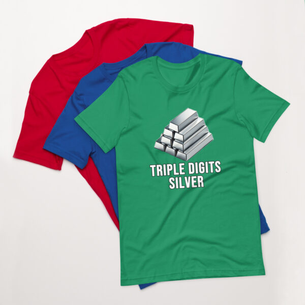 "Triple Digits Silver" Premium T-Shirt - Image 253