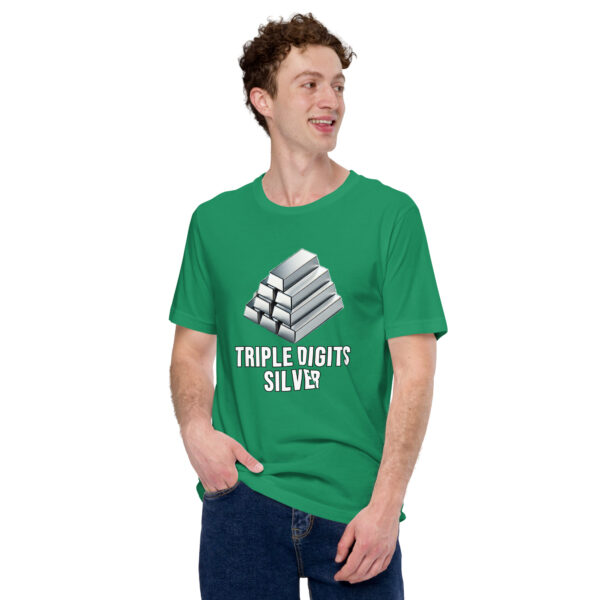 "Triple Digits Silver" Premium T-Shirt - Image 257