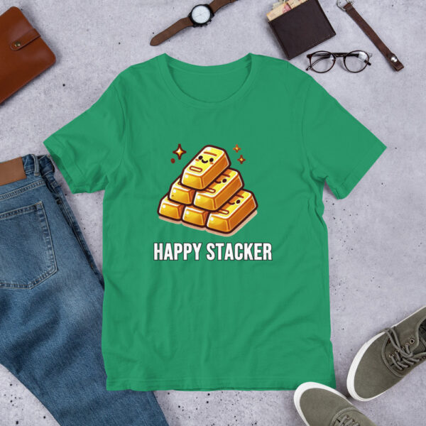 "Happy Stacker" Premium T-Shirt - Image 5