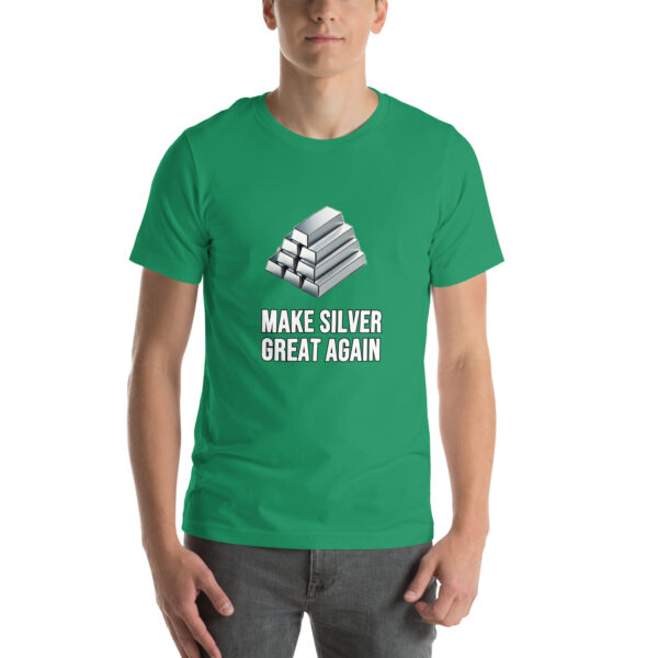 "Make Silver Great Again" Premium T-Shirt - Image 26