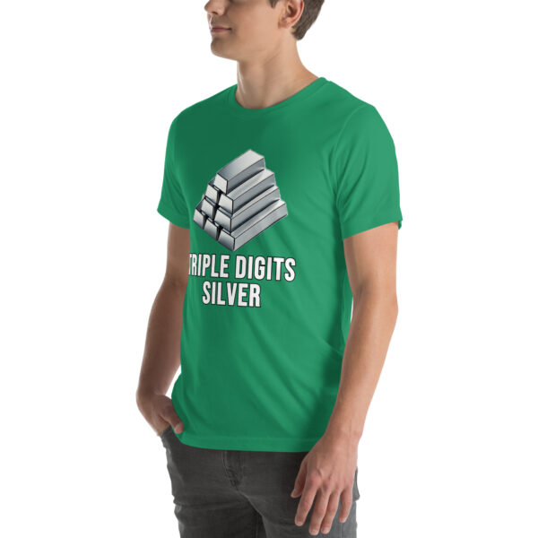 "Triple Digits Silver" Premium T-Shirt - Image 292