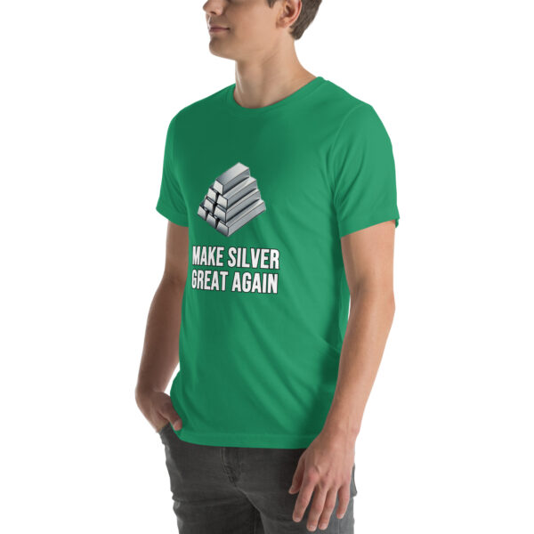 "Make Silver Great Again" Premium T-Shirt - Image 29