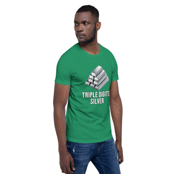 "Triple Digits Silver" Premium T-Shirt - Image 239