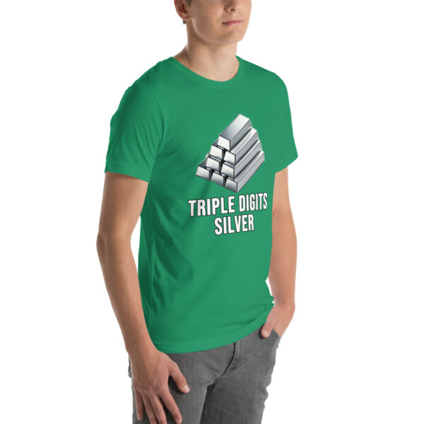 "Triple Digits Silver" Premium T-Shirt - Image 294