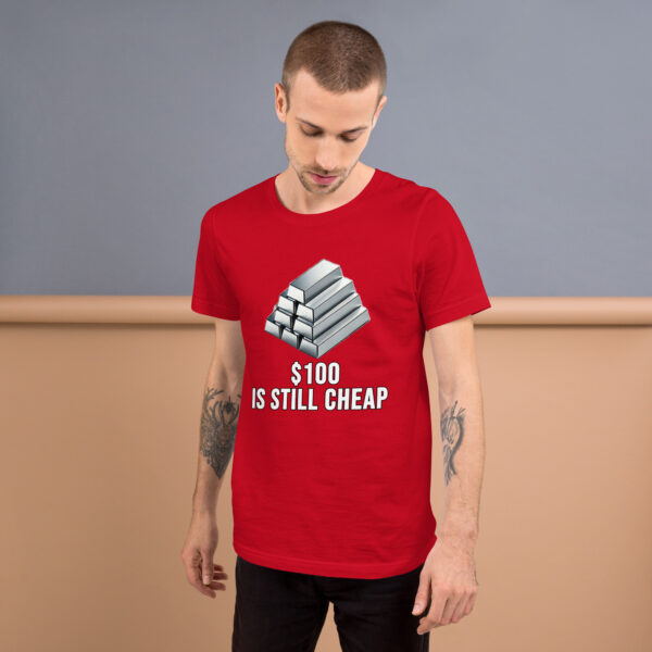 "$100 Is Still Cheap" - Premium T-Shirt - Image 75