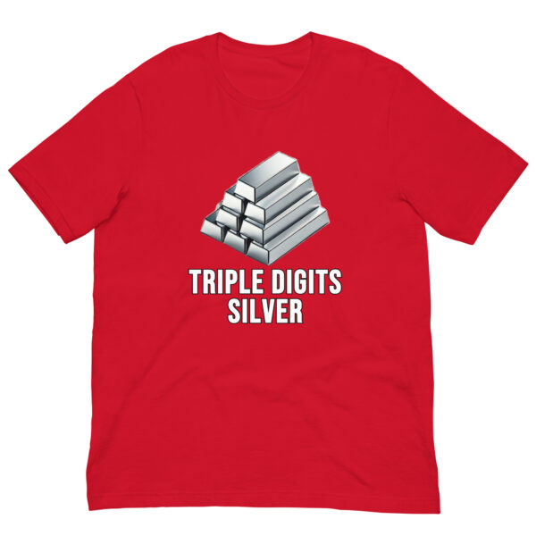 "Triple Digits Silver" Premium T-Shirt - Image 27