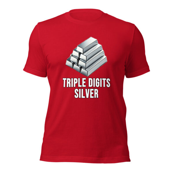 "Triple Digits Silver" Premium T-Shirt - Image 32