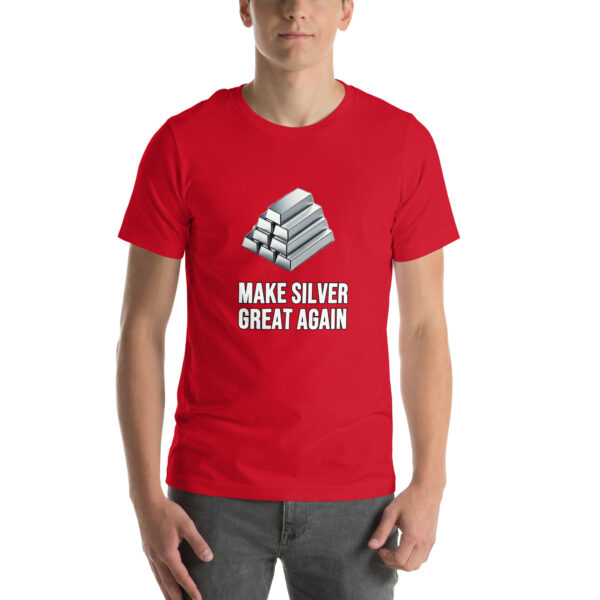 "Make Silver Great Again" Premium T-Shirt - Image 8