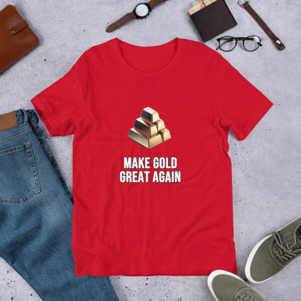 "Make Gold Great Again" Premium T-Shirt - Image 2