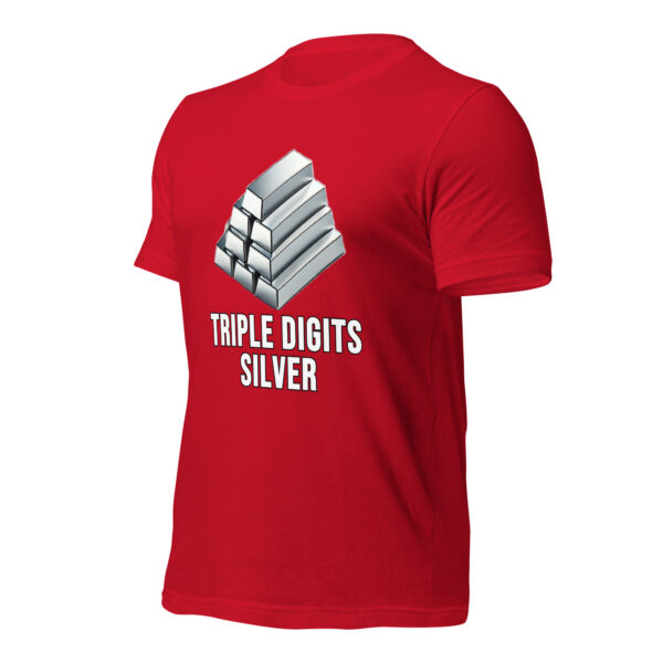 "Triple Digits Silver" Premium T-Shirt - Image 34