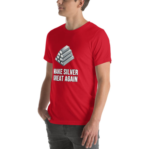 "Make Silver Great Again" Premium T-Shirt - Image 11