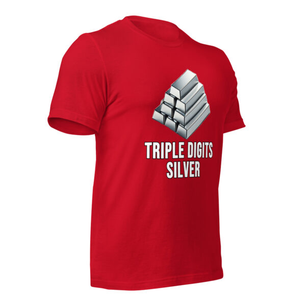 "Triple Digits Silver" Premium T-Shirt - Image 35