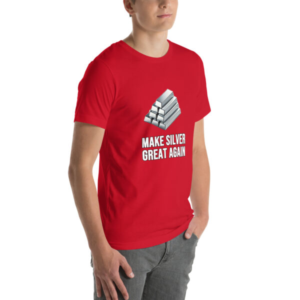 "Make Silver Great Again" Premium T-Shirt - Image 13