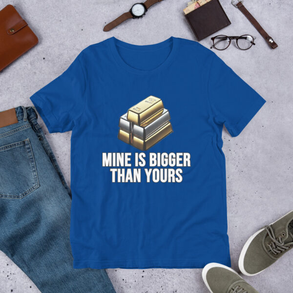 "Mine Is Bigger Than Yours" Premium T-Shirt - Image 3