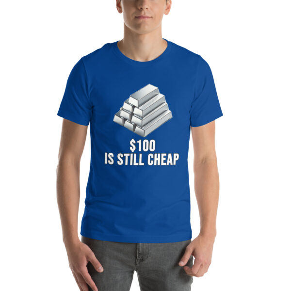 "$100 Is Still Cheap" - Premium T-Shirt - Image 149