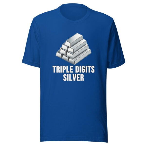 "Triple Digits Silver" Premium T-Shirt - Image 66