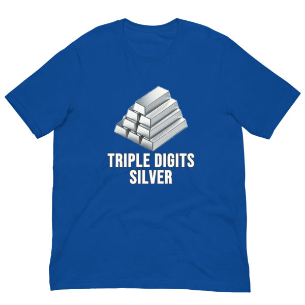 "Triple Digits Silver" Premium T-Shirt - Image 105