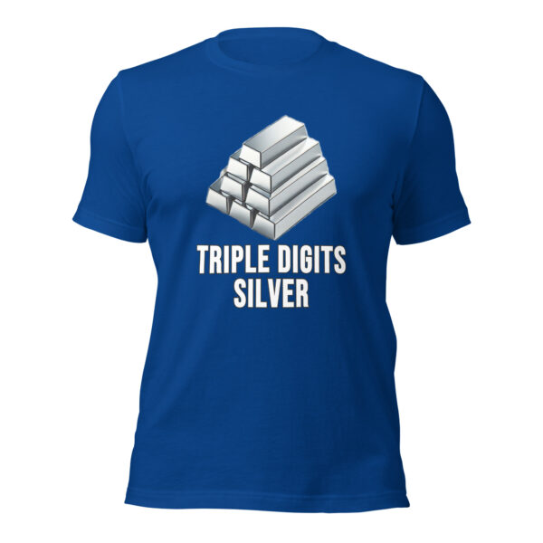 "Triple Digits Silver" Premium T-Shirt - Image 110