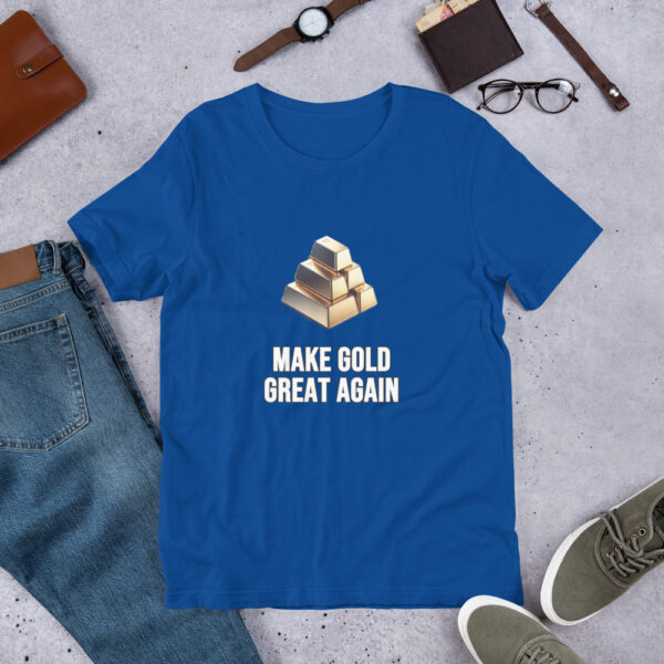 "Make Gold Great Again" Premium T-Shirt - Image 3