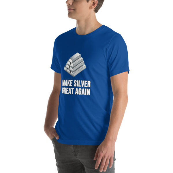 "Make Silver Great Again" Premium T-Shirt - Image 17