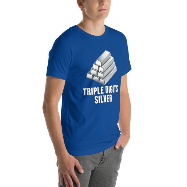 "Triple Digits Silver" Premium T-Shirt - Image 138