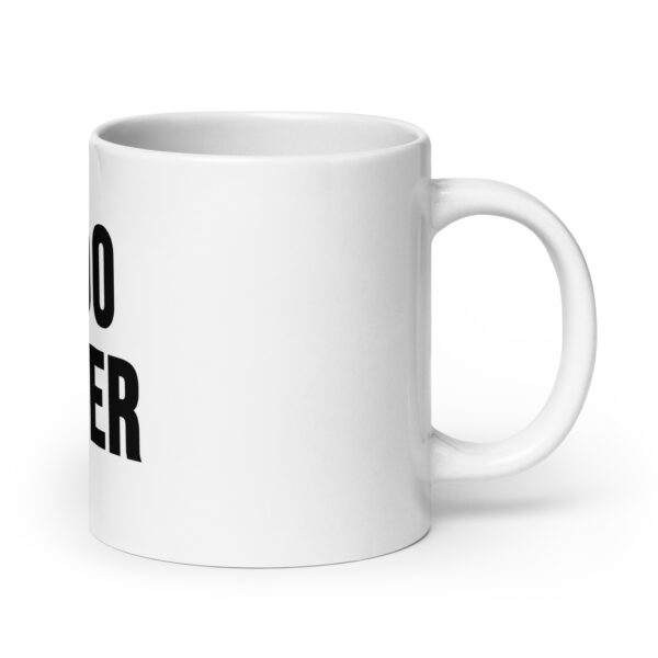 "$100 Silver" White Glossy Mug - Image 17